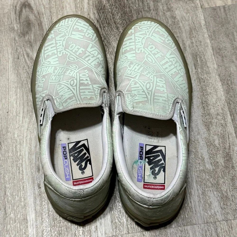 Glow-in-the-dark men's Vans size‎ 7.5